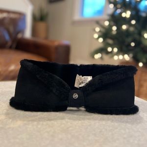 UGG Suede & Sheepskin Headband